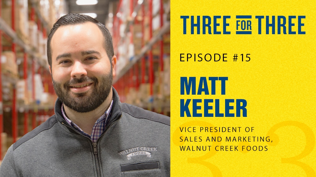 Matt Keeler, Walnut Creek Foods